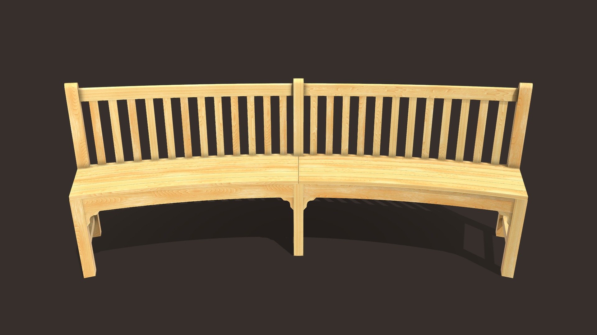 Outdoor bench - Buy Royalty Free 3D model by MDgraphicLAB 3d model