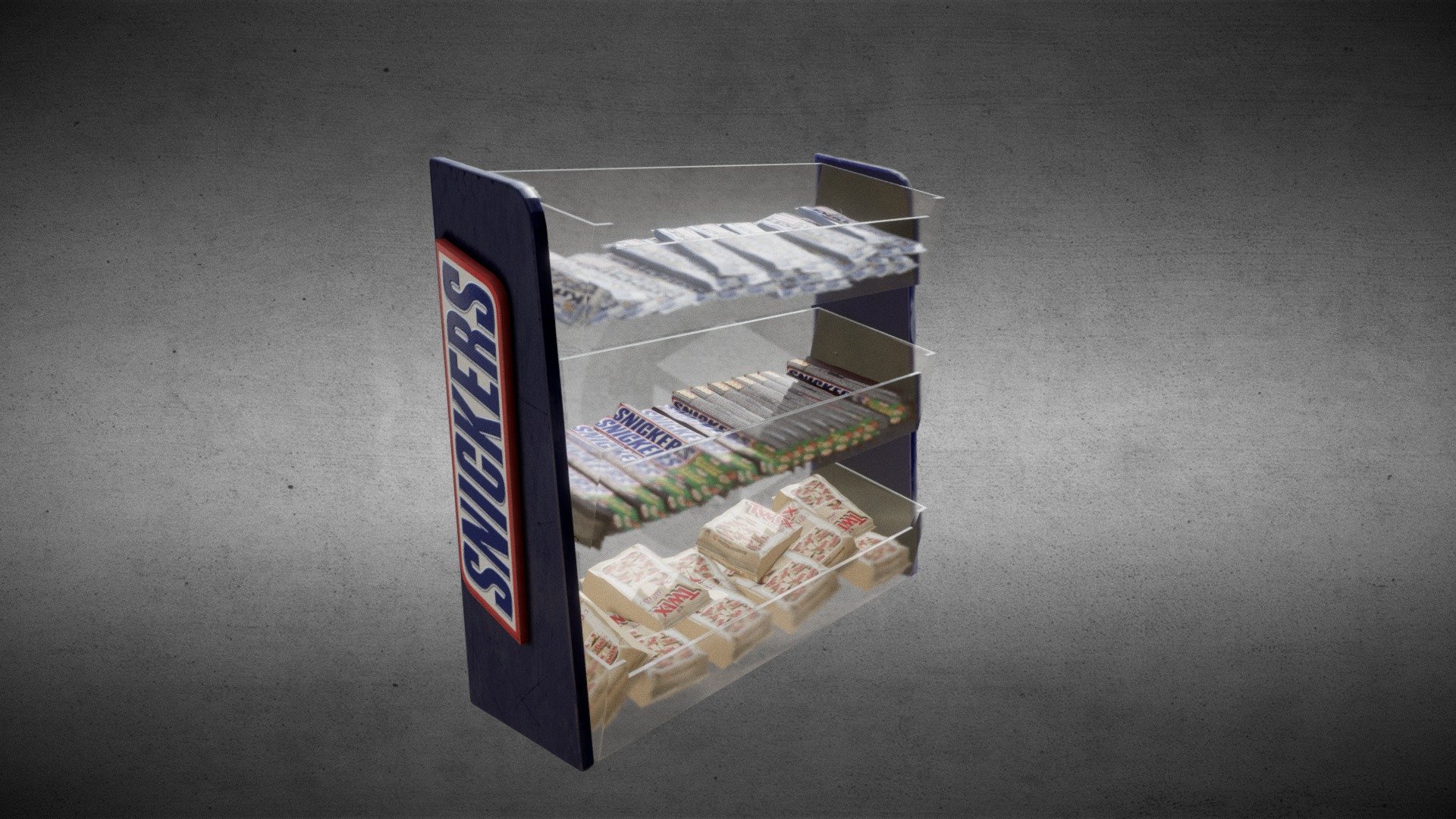 SNICKERS Snack Box, PBR
Low Poly and Game Redy
Appeared in the Coin Toss Scene in No Country for Old Men - SNICKERS Snack Box - 3D model by Li.Wenzhao 3d model