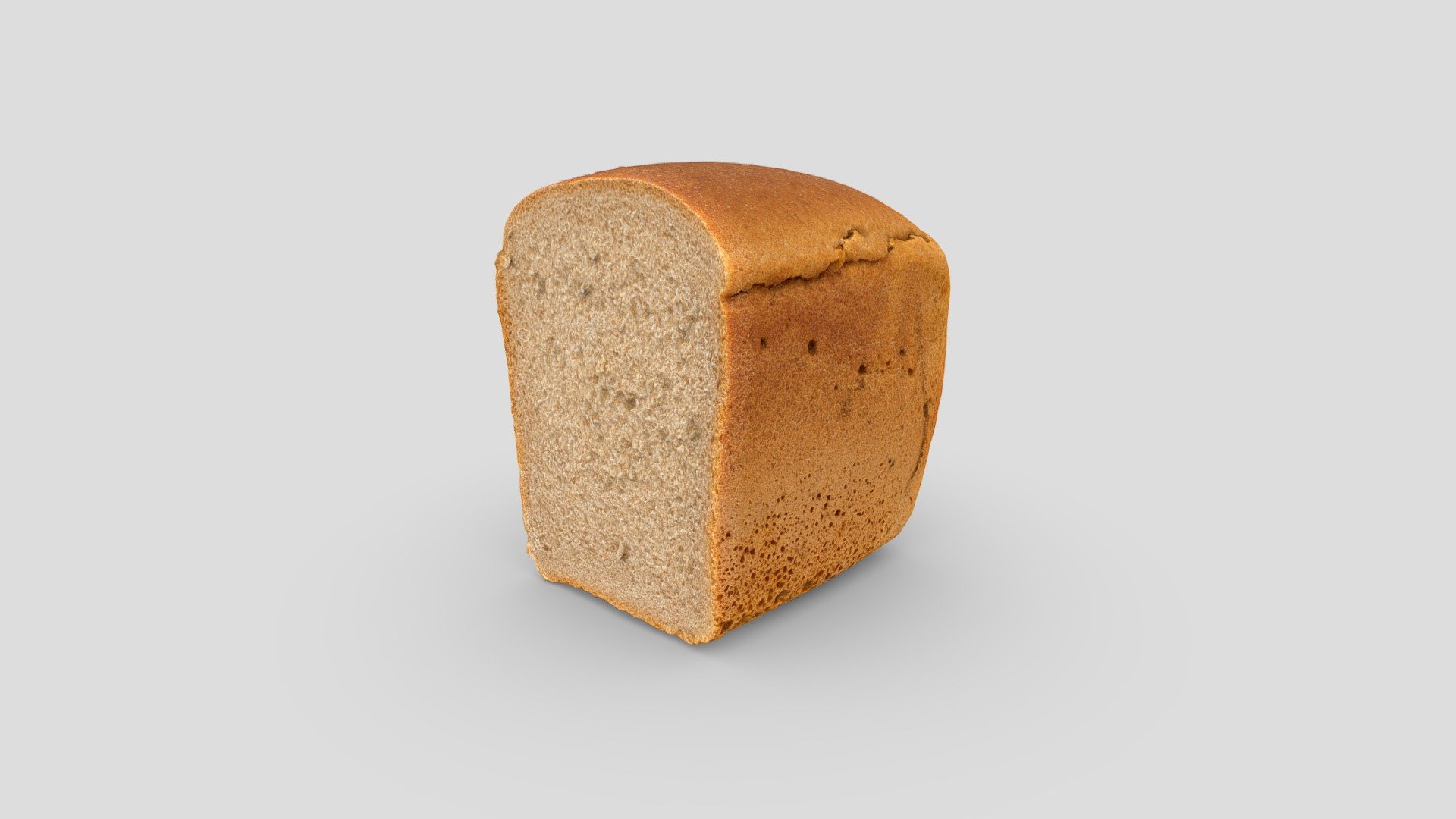 Bread 3dscan - Bread - 3D model by bemute 3d model