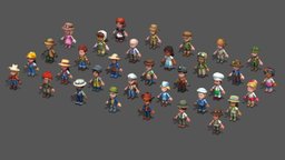 Lowpoly Characters