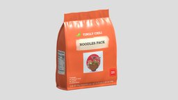Noodles Pack 03 Low Poly PBR Realistic