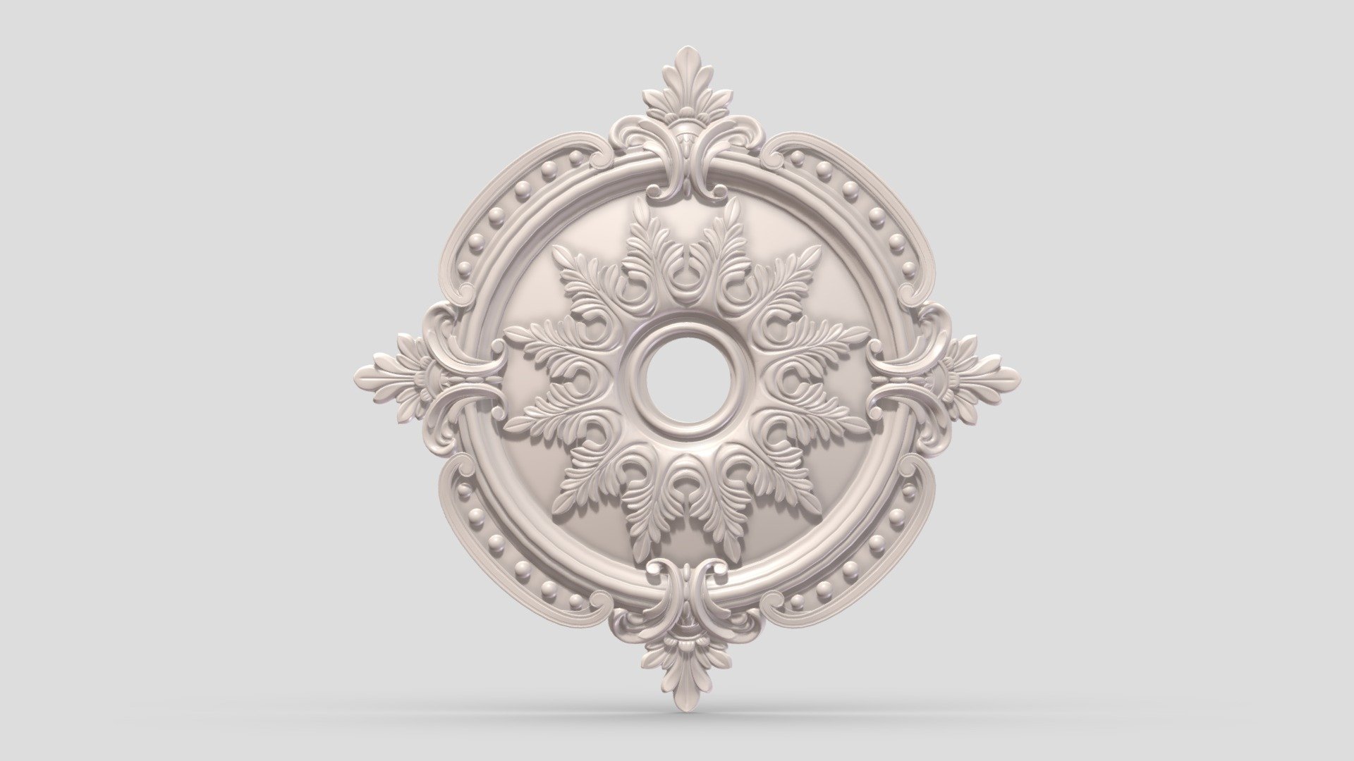 Hi, I'm Frezzy. I am leader of Cgivn studio. We are a team of talented artists working together since 2013.
If you want hire me to do 3d model please touch me at:cgivn.studio Thanks you! - Classic Ceiling Medallion 17 - Buy Royalty Free 3D model by Frezzy3D 3d model