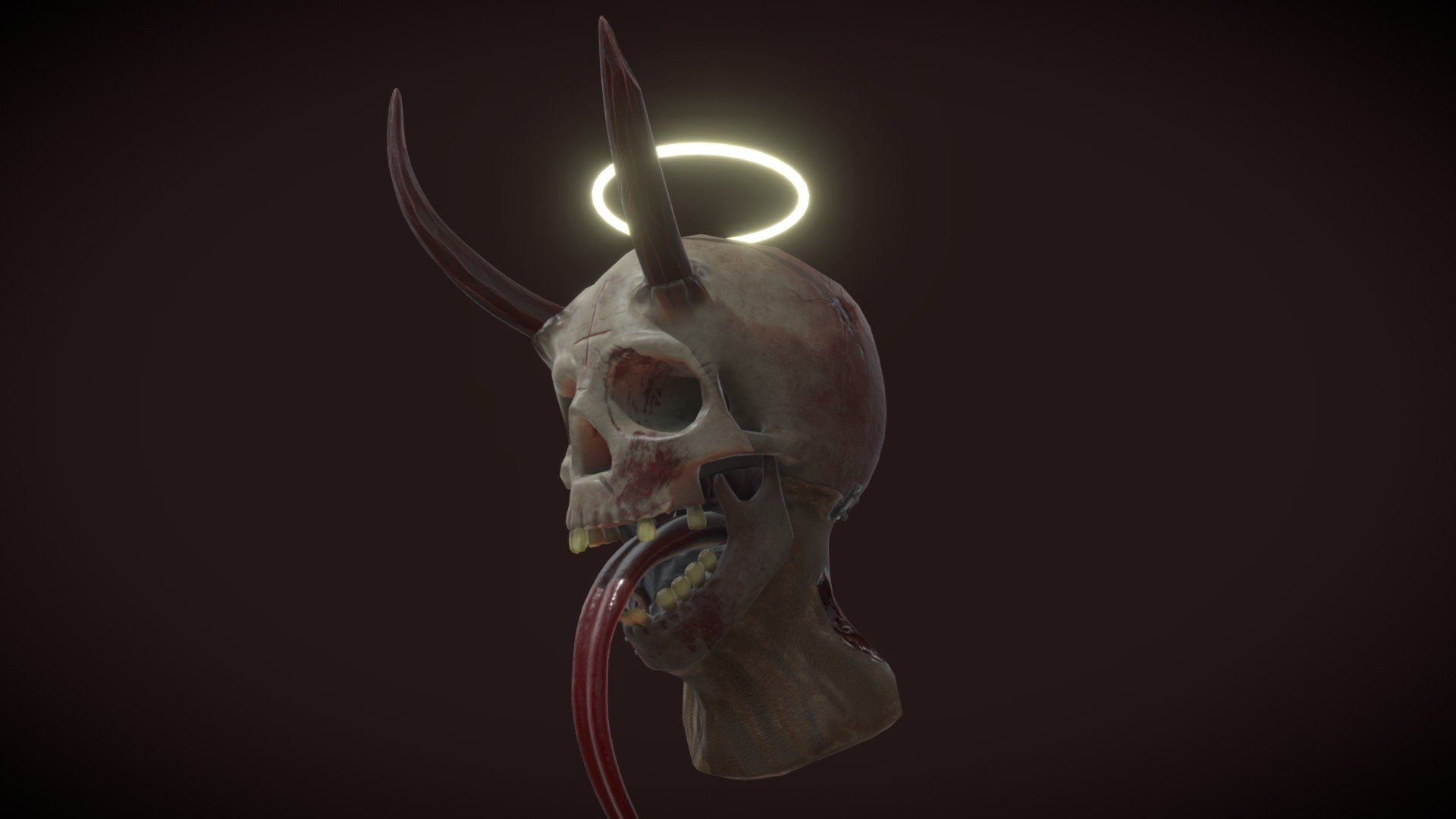 Demon head - Buy Royalty Free 3D model by albertjuli 3d model