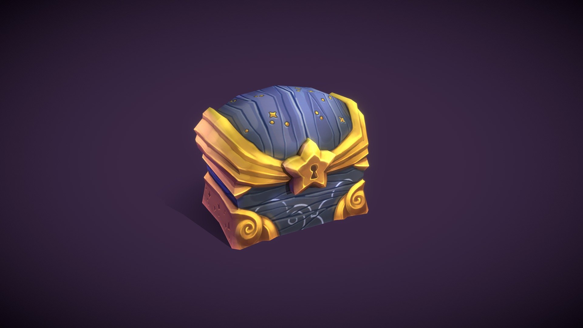 One of our earlier assignments in my Intro to 3DSMax class at LCAD! 

Modeled in 3DSMax, textured in Photoshop and 3DCoat - Chest of Dreams - 3D model by Nicole "CmdrSpaceCat" Rusk (@cmdrspacecat) 3d model