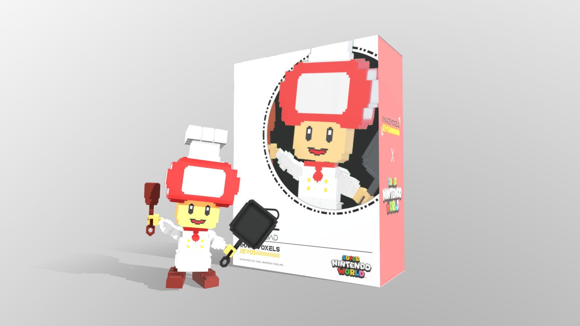 Nendoroid Rig / Model

[Commission Open] Custom Character If you need/want a RigModel in this style hit me up at here

Twitter : https://twitter.com/IMakeVoxels Instagram : https://www.instagram.com/imakevoxels/

Discord : A Guy Eating Noodles Forever#8964 - Voxel Nendoroid - Chef Toad - Buy Royalty Free 3D model by IMakeVoxels (@faruqjafni) 3d model