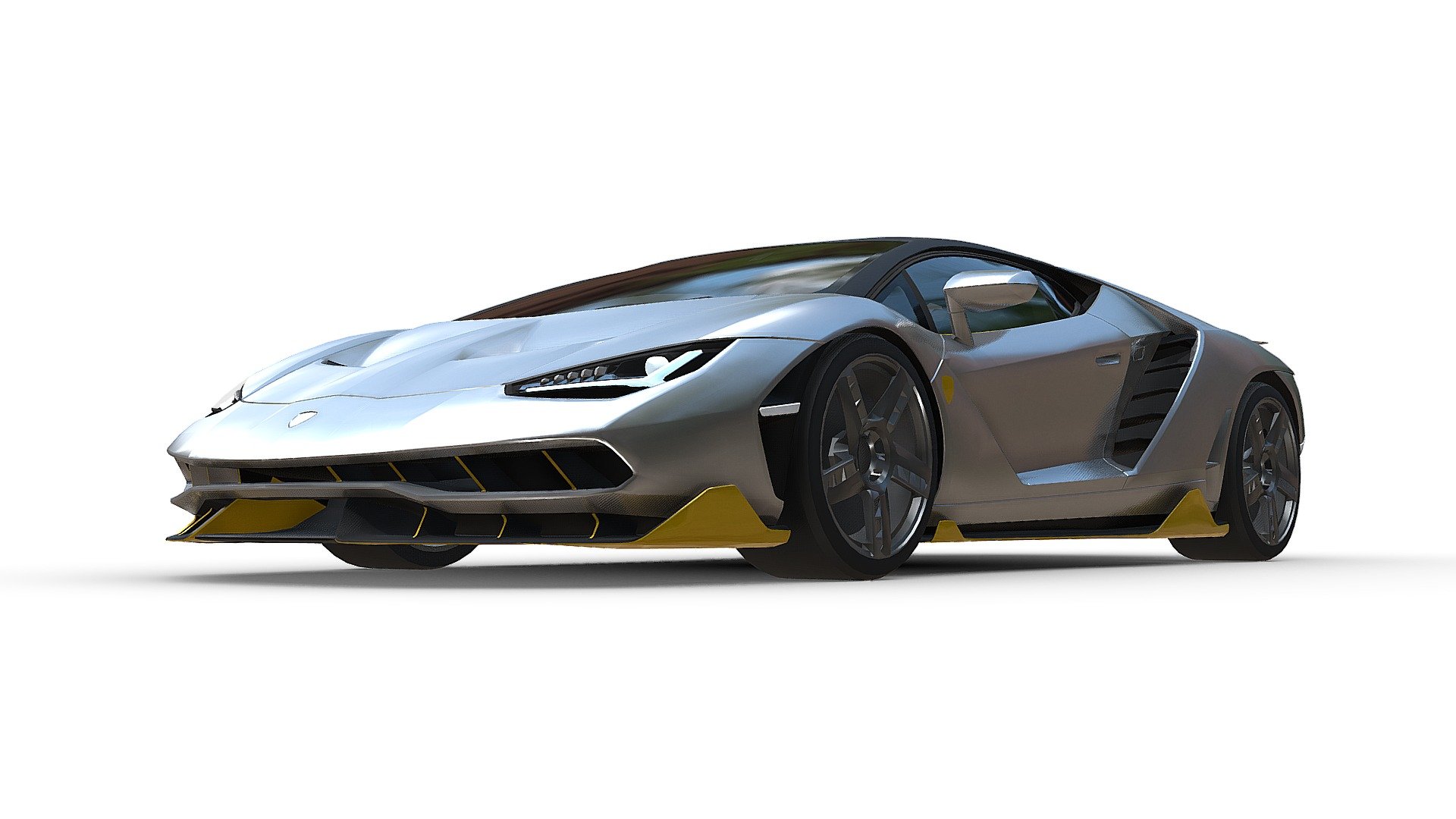 Introducing the Lamborghini Centenario 3D model! Experience the pinnacle of automotive excellence with this meticulously crafted representation. Explore its iconic design, luxurious interior, and breathtaking performance. Immerse yourself in the world of automotive artistry as you admire its aerodynamic lines and striking curves. Get up close and personal with the engine, showcasing raw power and precision engineering. Perfect for car enthusiasts and collectors, this model embodies the legacy of Lamborghini. Don't miss out on this exquisite 3D masterpiece capturing the spirit of the Centenario. Prepare for an unforgettable journey into automotive luxury 3d model
