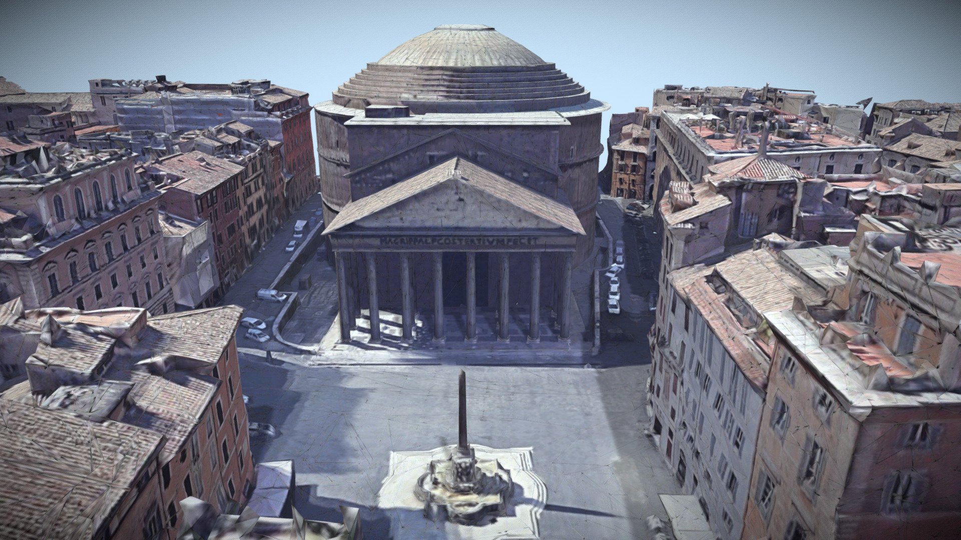 Pantheon, Rome, Italy - Pantheon, Rome, Italy - Download Free 3D model by Brian Trepanier (@CMBC) 3d model