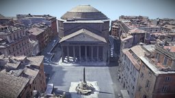 Pantheon, Rome, Italy roman-archaeology, church