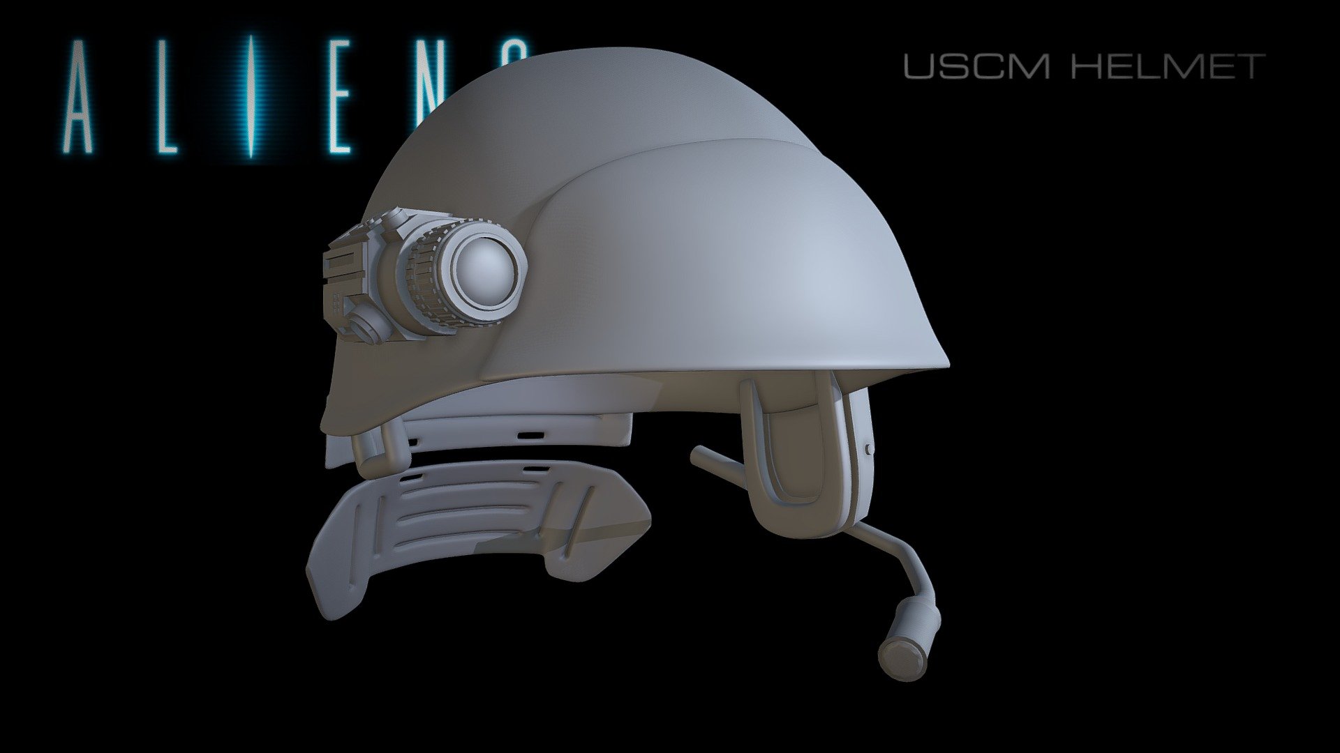&ldquo;Get on the ready line marines! &ldquo;

A few years back I modelled a USCM helmet for the Neca figures and due to the size the detail was lacking. Version 1 here  https://sketchfab.com/3d-models/colonial-marine-helmet-81e844129f8c4dafaa9e7486011d13fe

I decided to revisit the model and give it an upgrade and OMG do I love it now! I'll be offering this as a 3D print file on my Etsy soon :) 

Thanks for looking :) - Colonial Marine Helmet 2 - 3D model by paulelderdesign 3d model