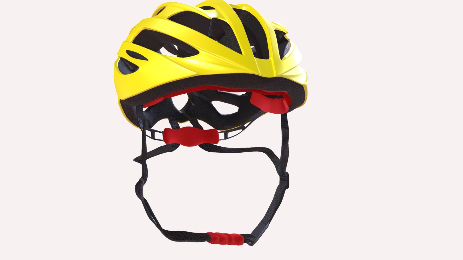 high poly Bicycle helmet sold on Cgtrader and Turbosquid - Bicycle Helmet - Buy Royalty Free 3D model by nitacawo 3d model