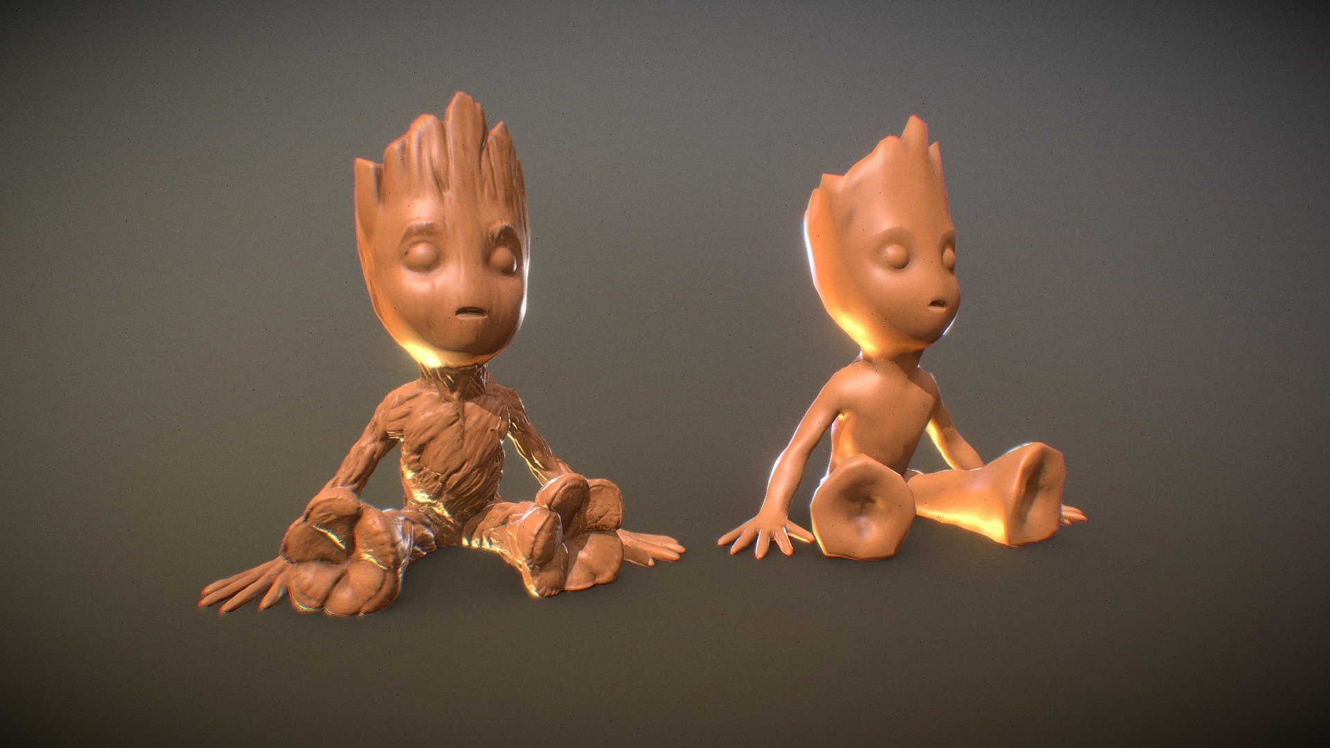 Baby Groot - Baby Groot - Buy Royalty Free 3D model by Maycon.Chaves 3d model