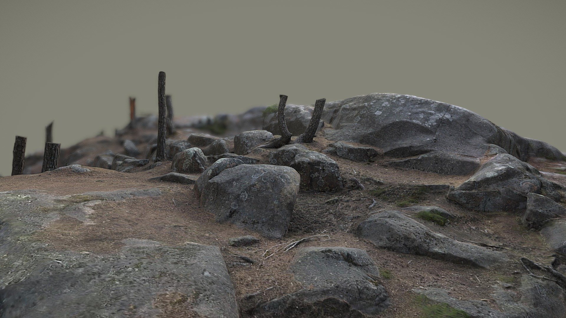 Another rocky terrain scan.

Photos taken with A7RIV + Parrot Anafi 3d model