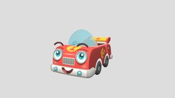 Cartoon Car toy, toys, toycar, vehicle, car