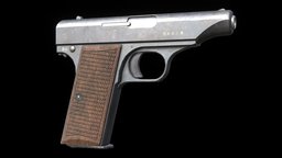 Hamada Type 1 Pistol ww2, pistol, hamada, substancepainter, substance, japanese