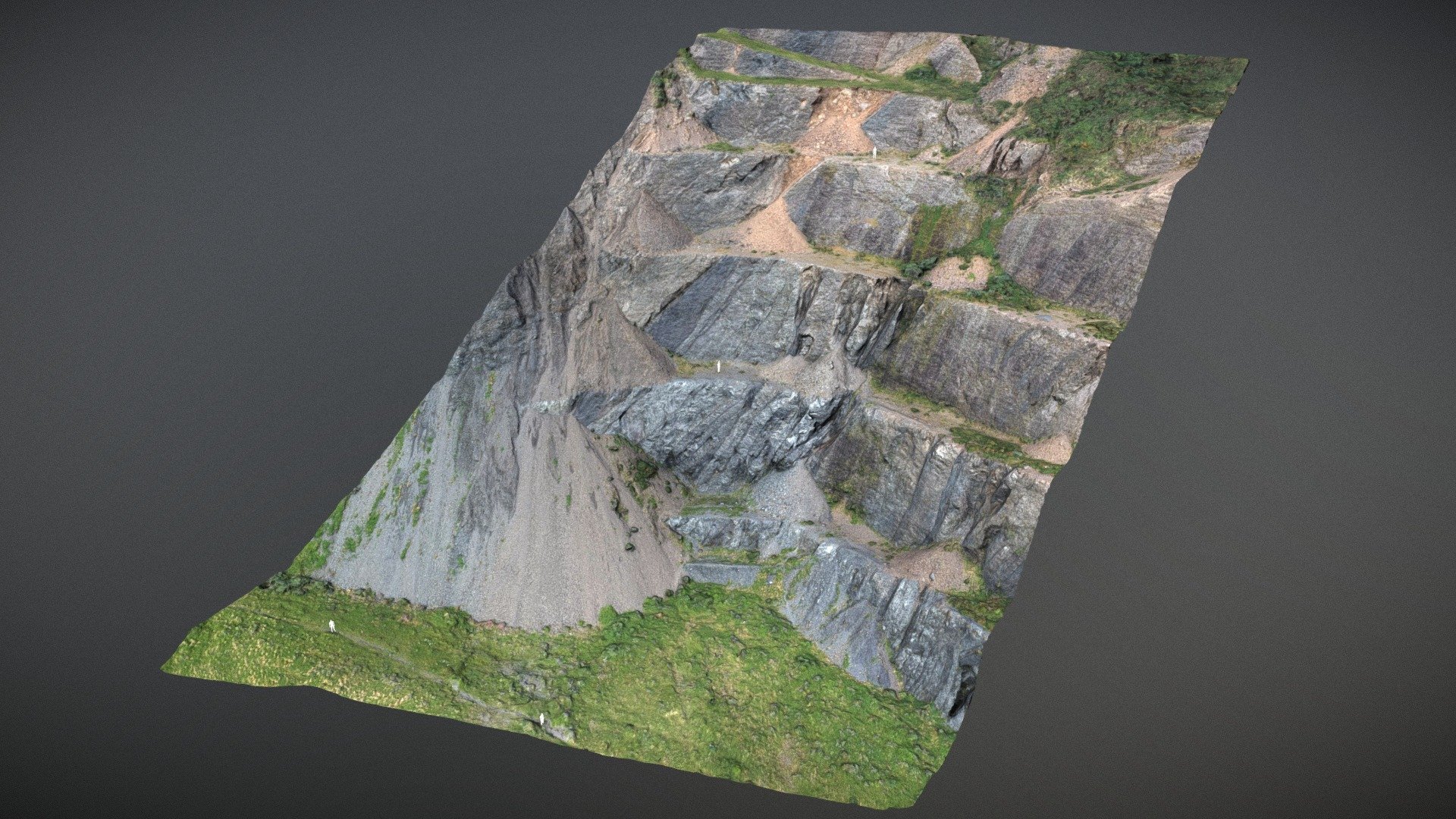 Red Rocks Quary - 3D model by Undercover Media (@undercover) 3d model