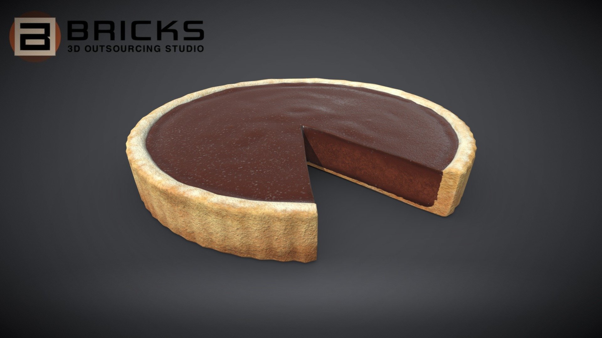 PBR Food Asset:
ChocolatePie_Chart
Polycount: 1594
Vertex count: 799
Texture Size: 2048px x 2048px
Normal: OpenGL

If you need any adjust in file please contact us: team@bricks3dstudio.com

Hire us: tringuyen@bricks3dstudio.com
Here is us: https://www.bricks3dstudio.com/
        https://www.artstation.com/bricksstudio
        https://www.facebook.com/Bricks3dstudio/
        https://www.linkedin.com/in/bricks-studio-b10462252/ - ChocolatePieChart - Buy Royalty Free 3D model by Bricks Studio (@bricks3dstudio) 3d model