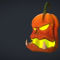 Pumpkin Head heaj, citrouille, halloween, pumpkin