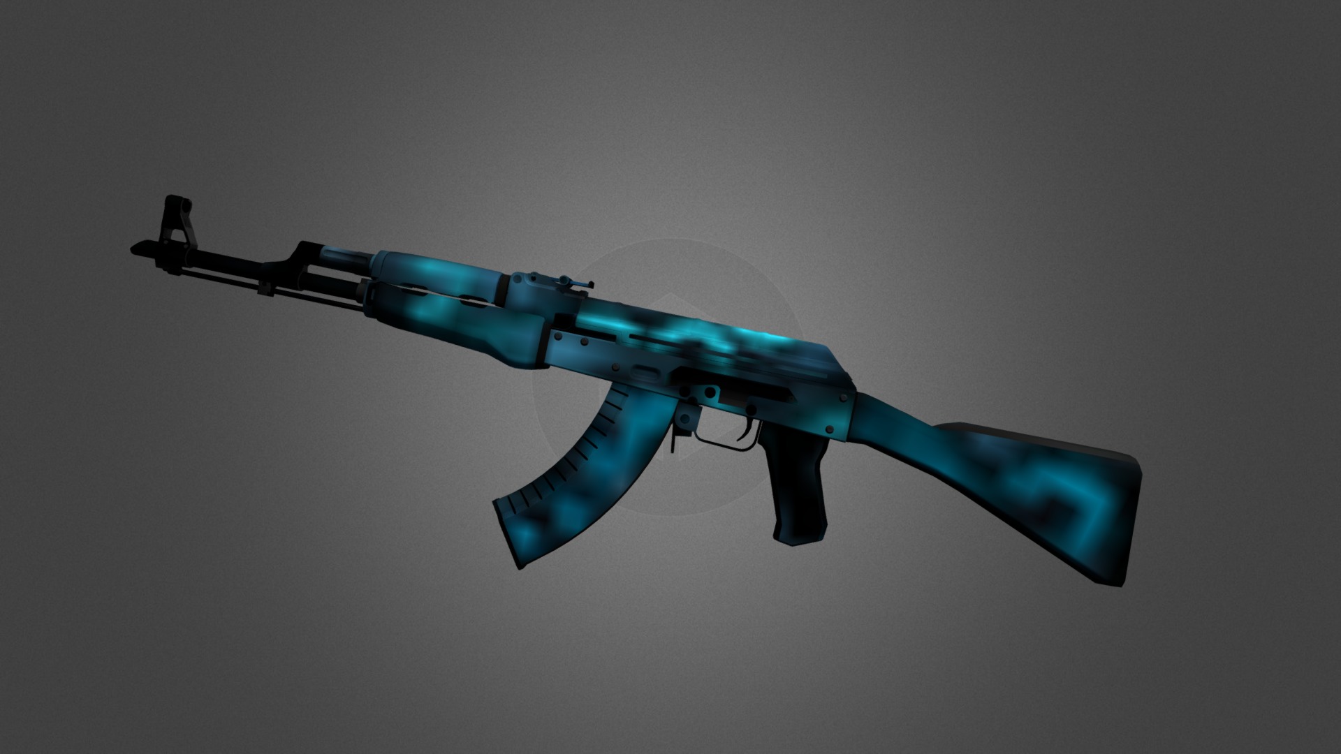 AK-47 | HYDRA - 3D model by Moskoff (@acidsworld) 3d model