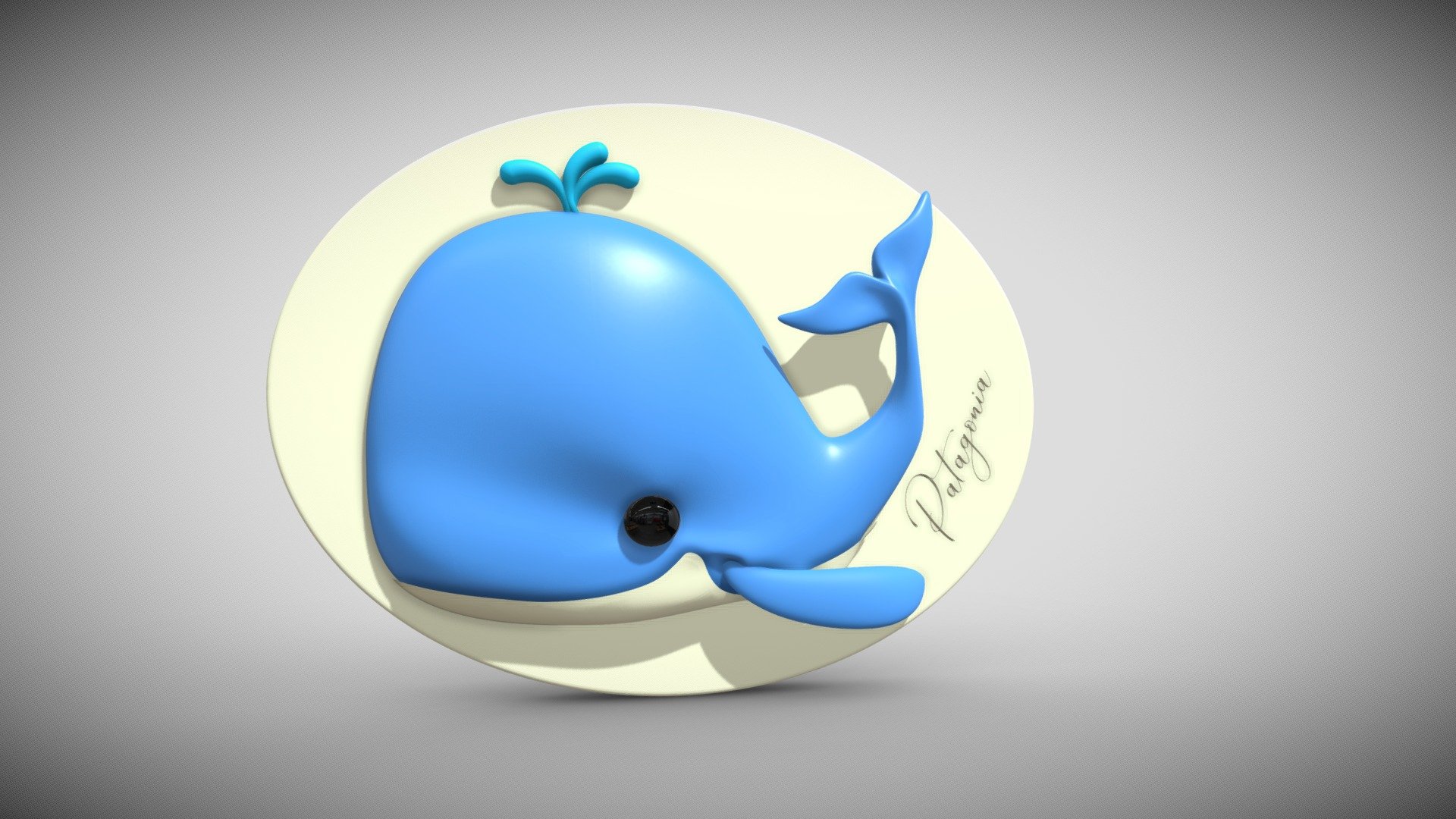 Decorative Whale - Patagonia Whale - Buy Royalty Free 3D model by LEOLATO 3d model