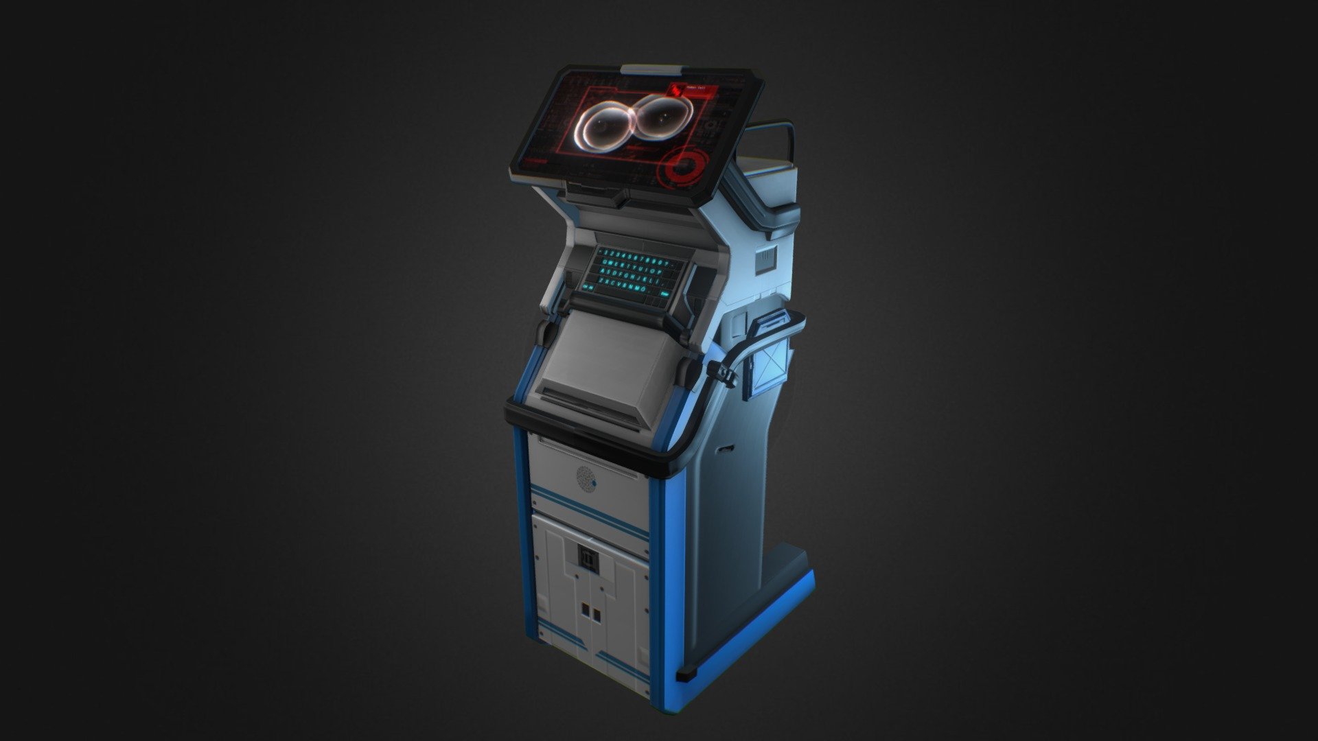 Console Lowpoly - 3D model by ANIL AYAZ (@ocheevasithis) 3d model