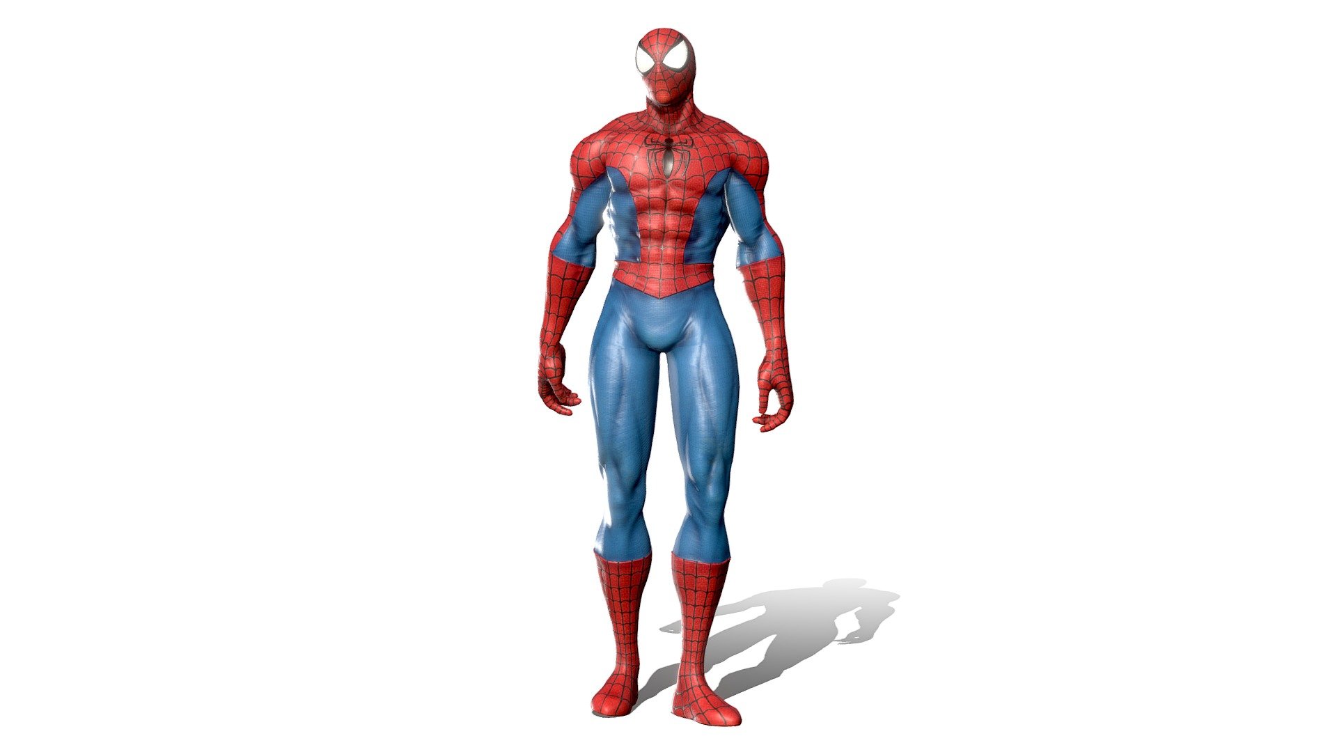 Spiderman - Spiderman - Happy - 3D model by getcher123 3d model