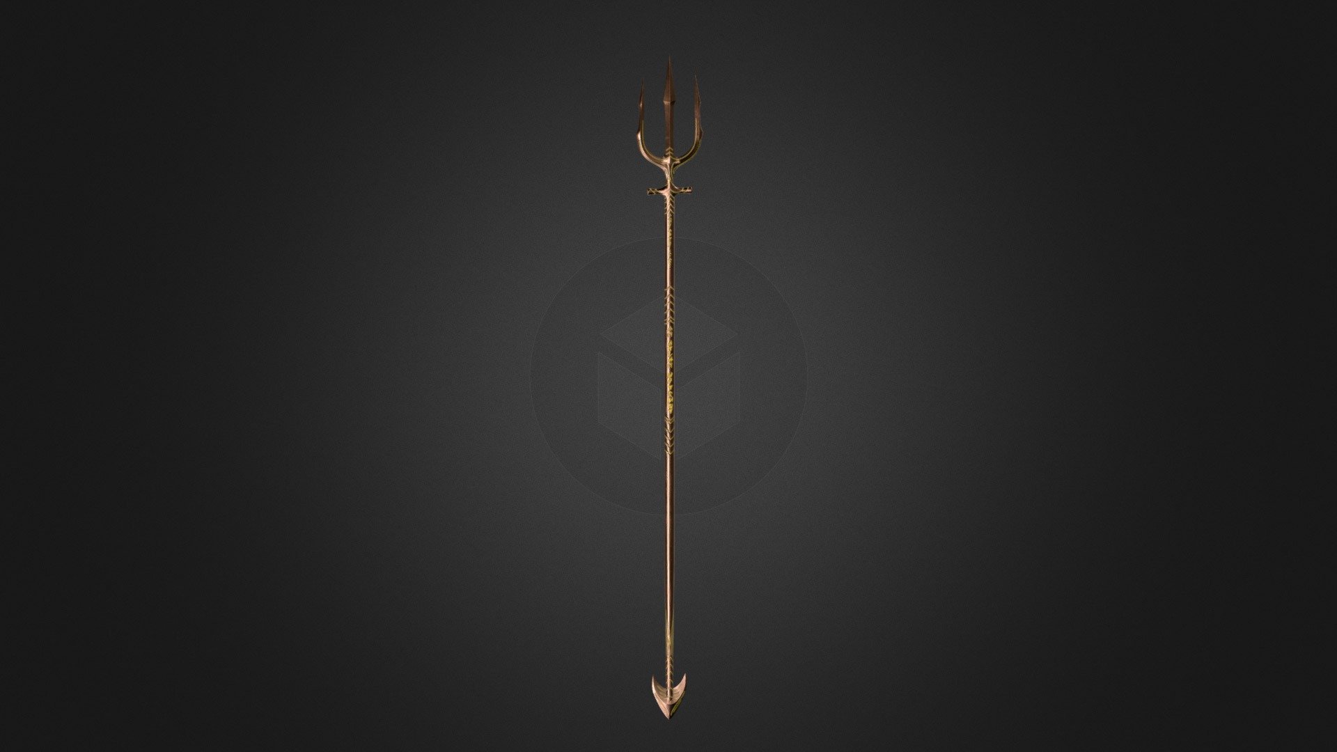 Trident.

Low-poly model.

You will get:

a set of textures for a low-poly model with a resolution of 4096x4096;

a set of baked cards for a painter, resolution 4096x4096;

high-poly model in .obj, .fbx, .stl formats;

low poly model in .obj, .fbx, .stl formats;

files .blend that were used to create the models;

3D model file in .max format 3d model