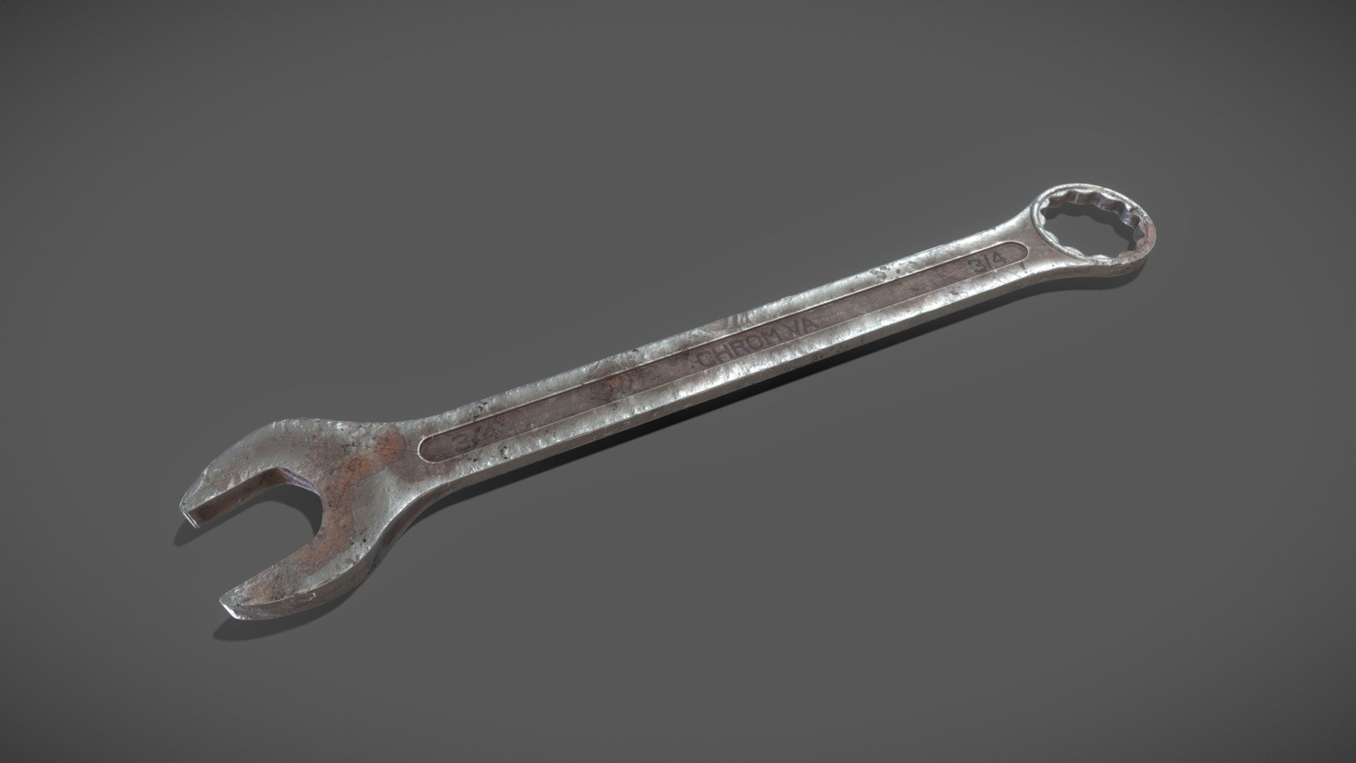 Wrench - Wrench - 3D model by Stijn Van Den Bossche (@stijnvandenbossche) 3d model