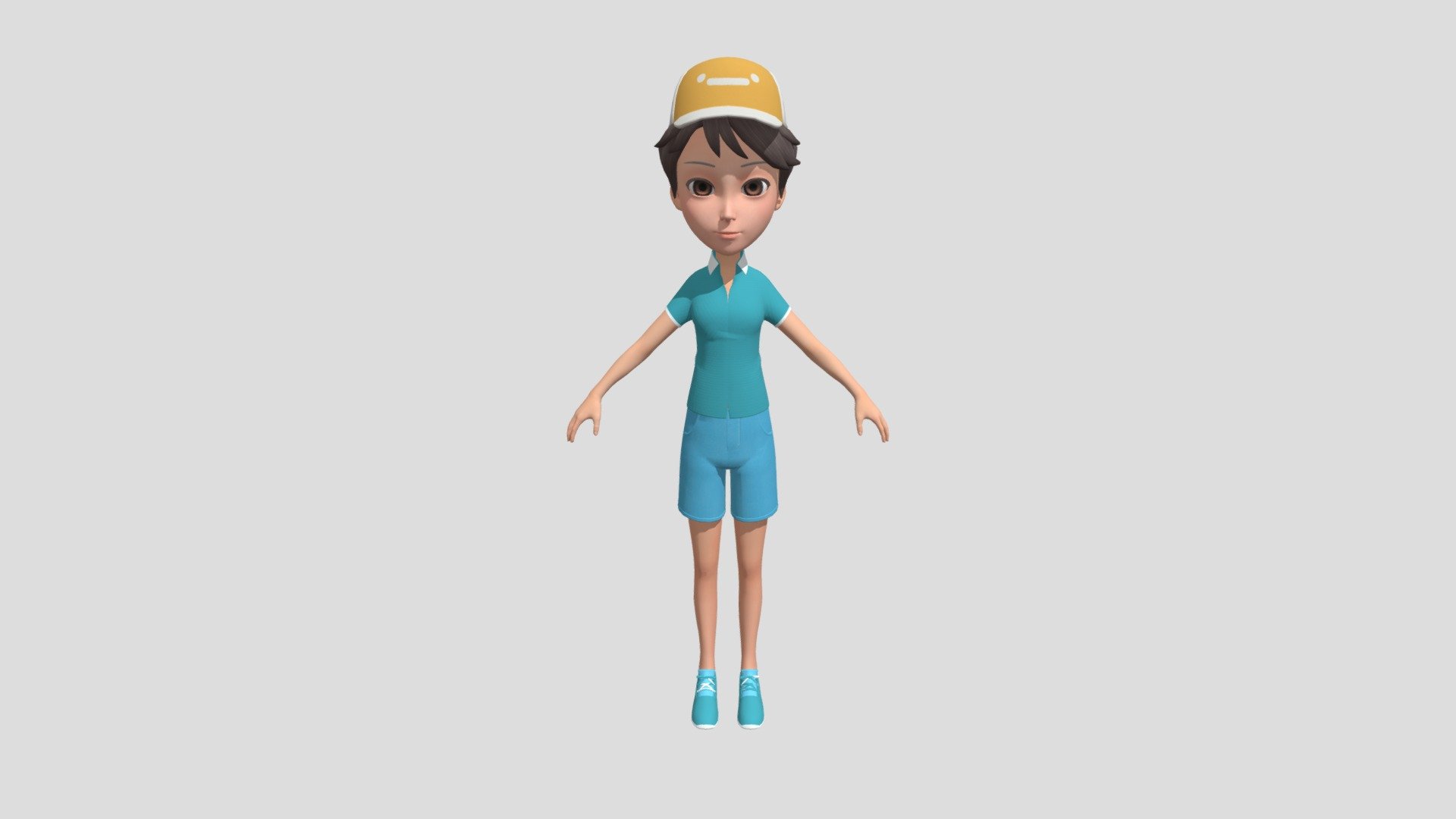 woman girl people - woman girl people - Buy Royalty Free 3D model by tingting_er 3d model