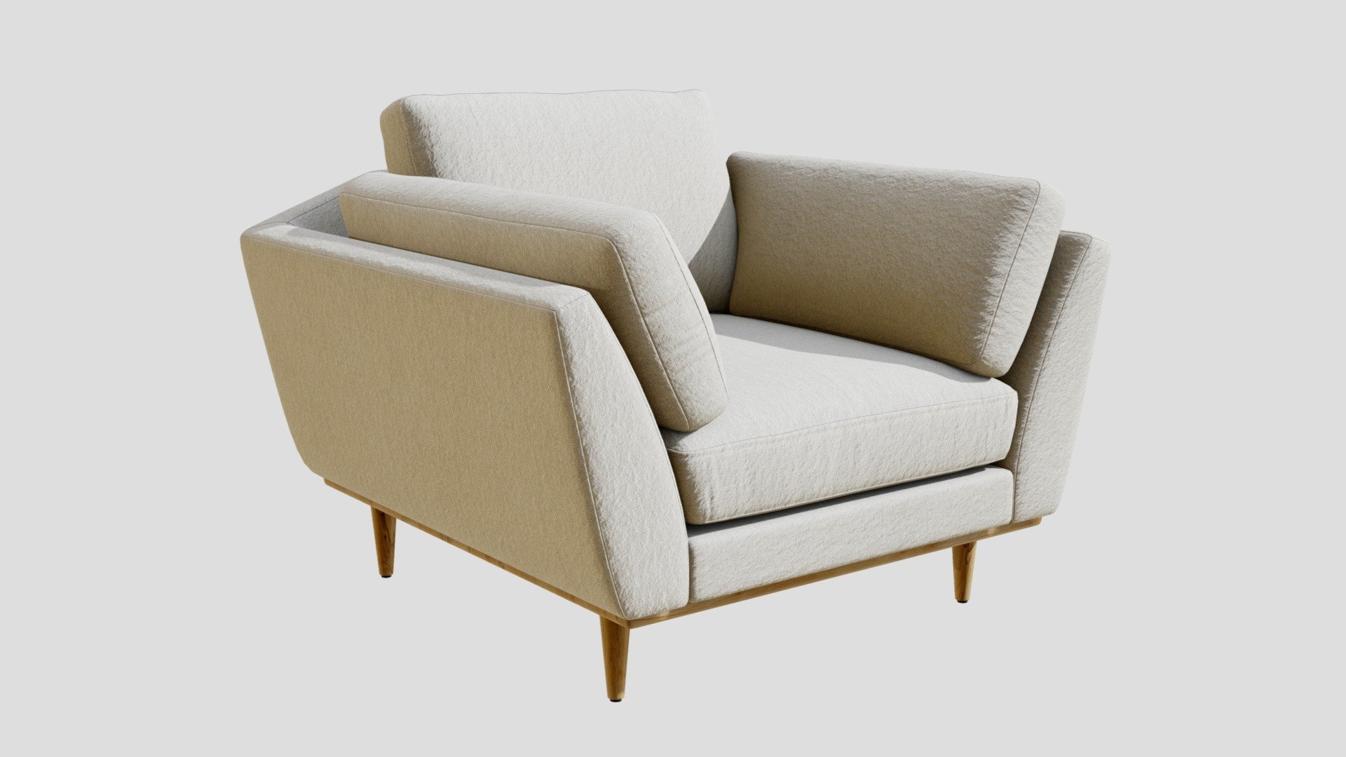 High-quality 3d model of a Crate and Barrel Hague Mid-Century Accent Chair

Original: https://www.crateandbarrel.com/hague-mid-century-accent-chair/s471078

14224 polygons
14310 vertices - Crate&Barrel Hague Armchair - Buy Royalty Free 3D model by 3detto 3d model