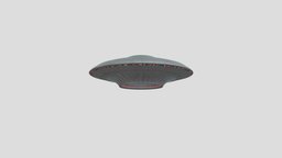 Detailed Retro Sci-fi UFO with 4K Textures retro, ufo, planets, extraterrestrial, aliens, saucer, flying-saucer, scifi-ship, scifi, spaceship, alien-spaceship