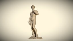 David statue-Michelangelo 3d print euro, study, louvre, david, museum, printable, europe, florence, michelangelo, italian-art, louvre-museum, art, sculpture