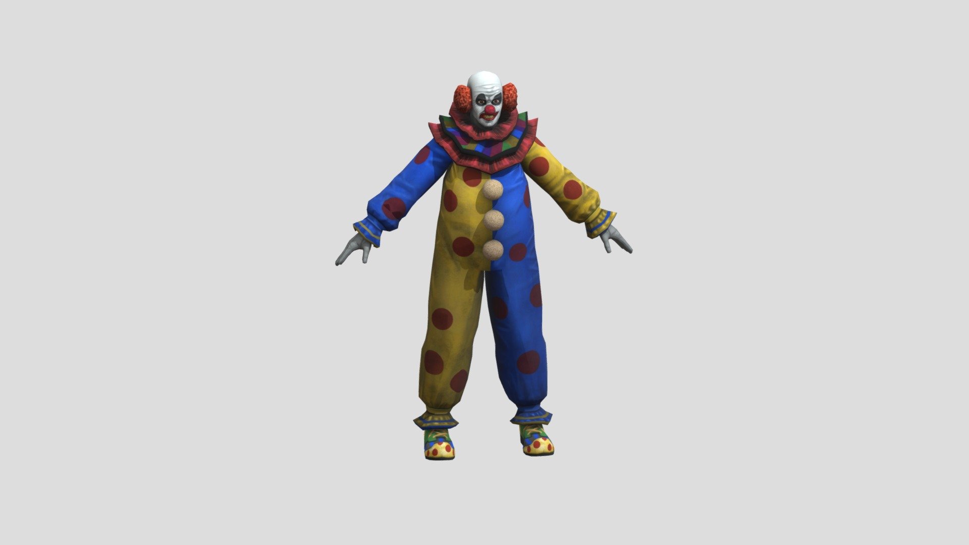 Murder The Clown - 3D model by foxyarr01 3d model