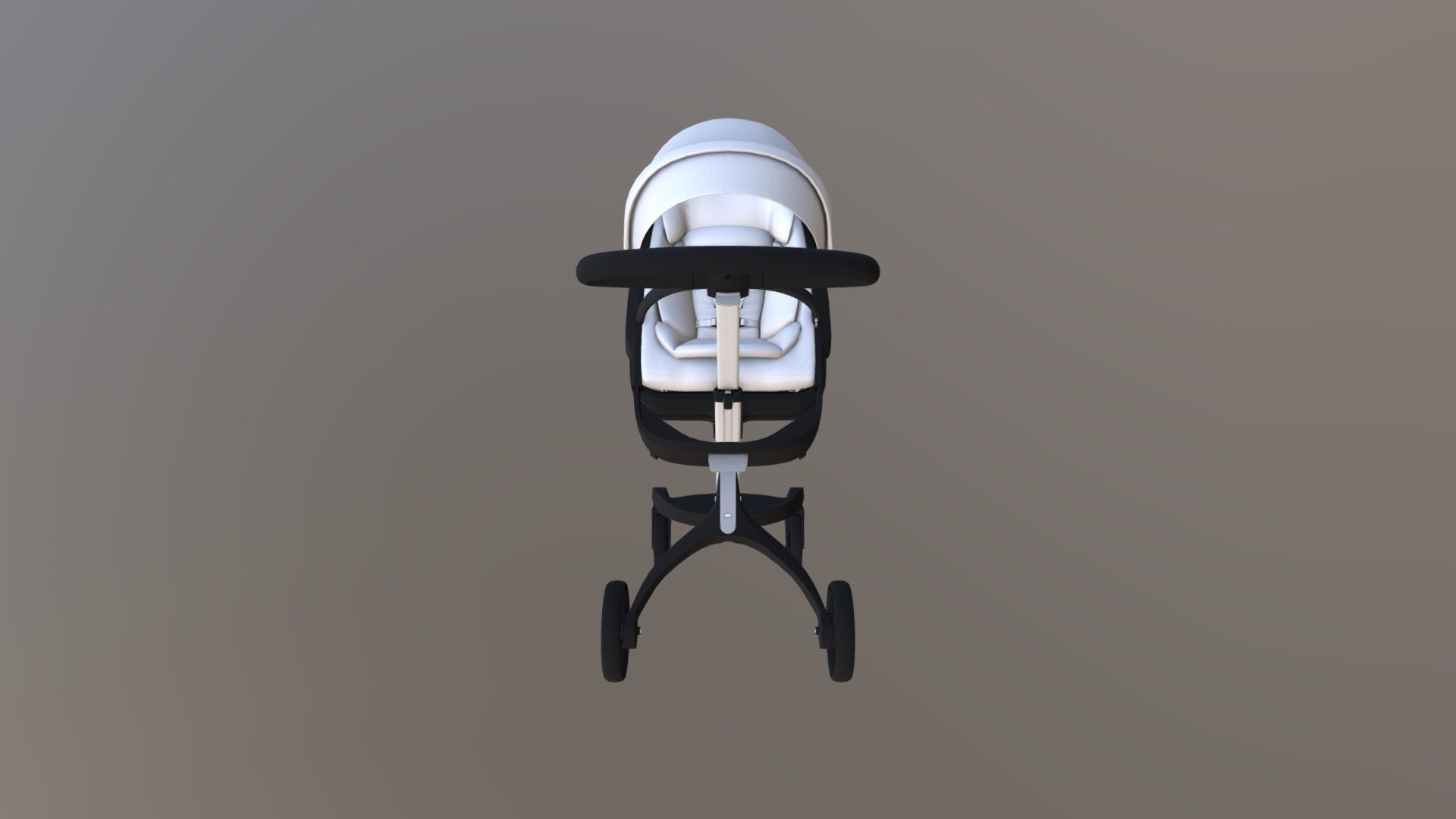 Anim_stroller - 3D model by dyjung105 3d model