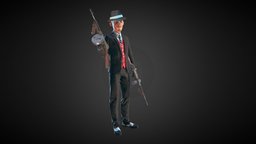 CC_GANGSTER mobster, gangster, cc-character, maschin, character, game, cool, animation, animated, gun, male, rigged