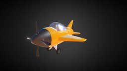 Toy Plane toy, b3d, plane