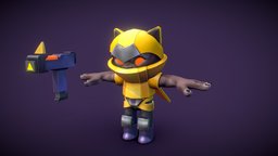 Meow-Zi cat, character, game, design, meow-zi