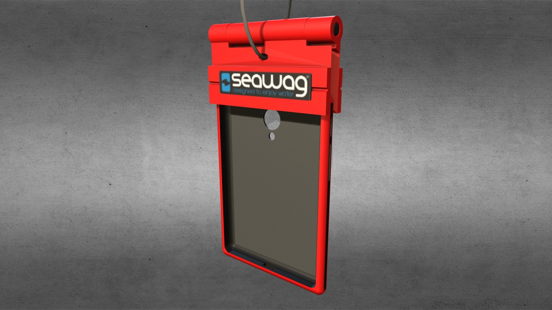 Published by 3ds Max - Seawag - Waterproof case for smartphone - 3D model by Salvador Pérez Huerta (@LDISPH) 3d model