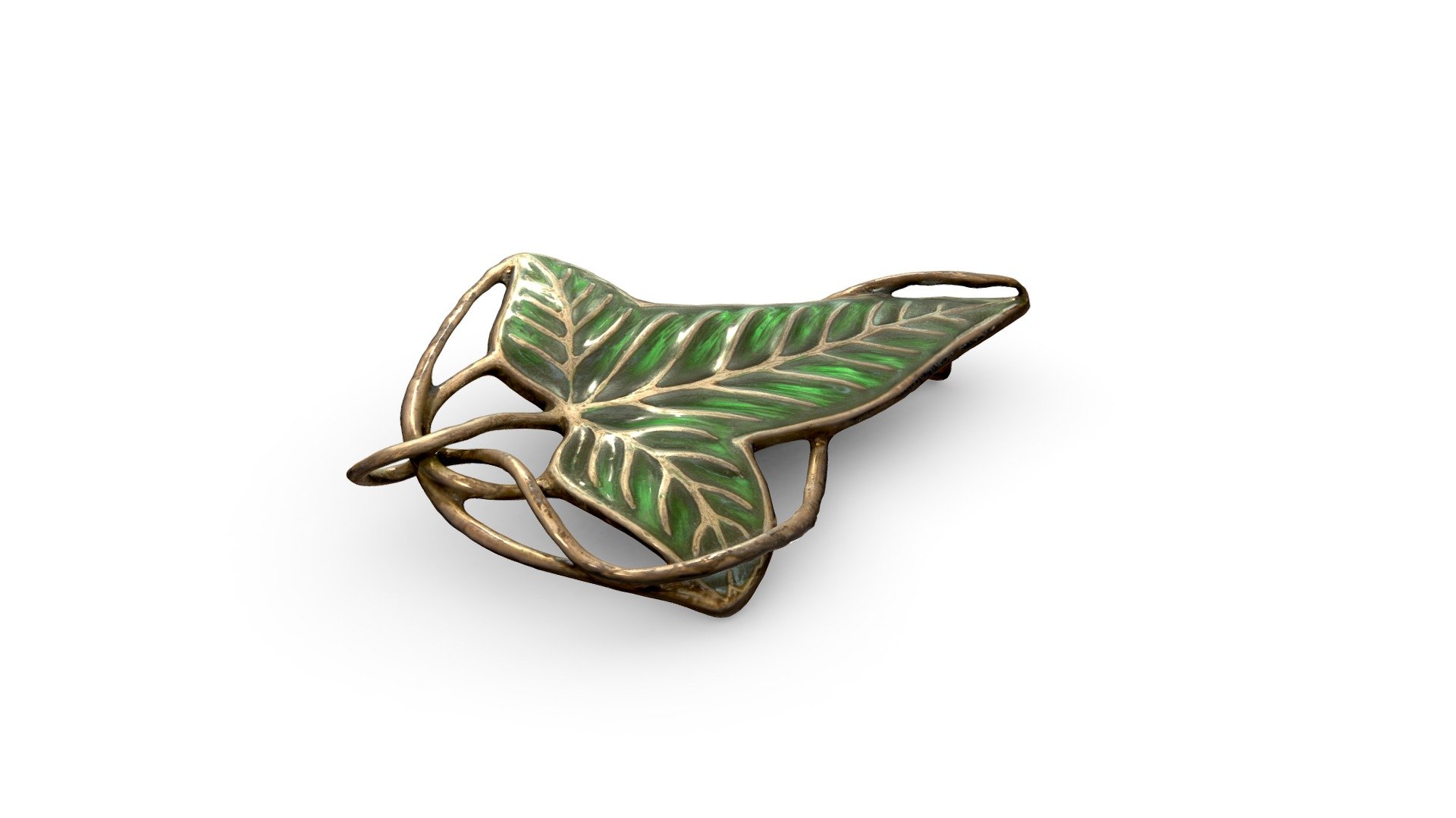 Photogrammetry Model:


HighPoly reconstruction of LOTR merchandise product created with Agisoft MetaShape
Includes realistic damaged-metal texture and refined PBR-maps
Suitable for games and fan-art visualisations
 - Elven Leaf Brooch (LOTR) - Download Free 3D model by B/W Productshots (@bw-productshots) 3d model