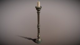 Bronze Candlestick 