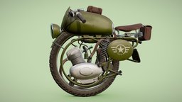 Monobike [derivative] bike, unicycle, army, motorcycle, monocycle, monobike, pbr, one-wheel, mono-bike, noai