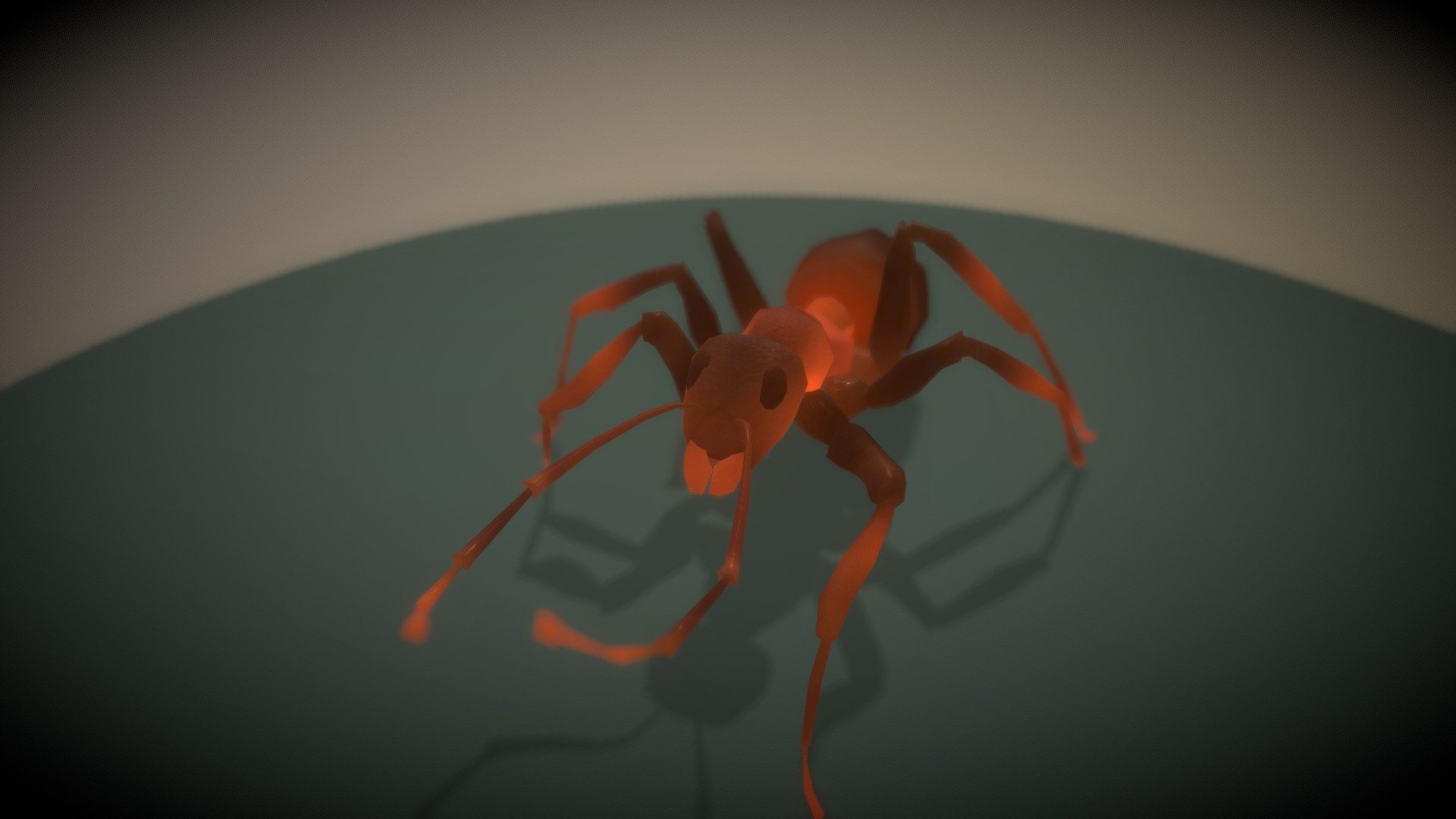 simple animation of simple model, - ant animated - Buy Royalty Free 3D model by wta 3d model