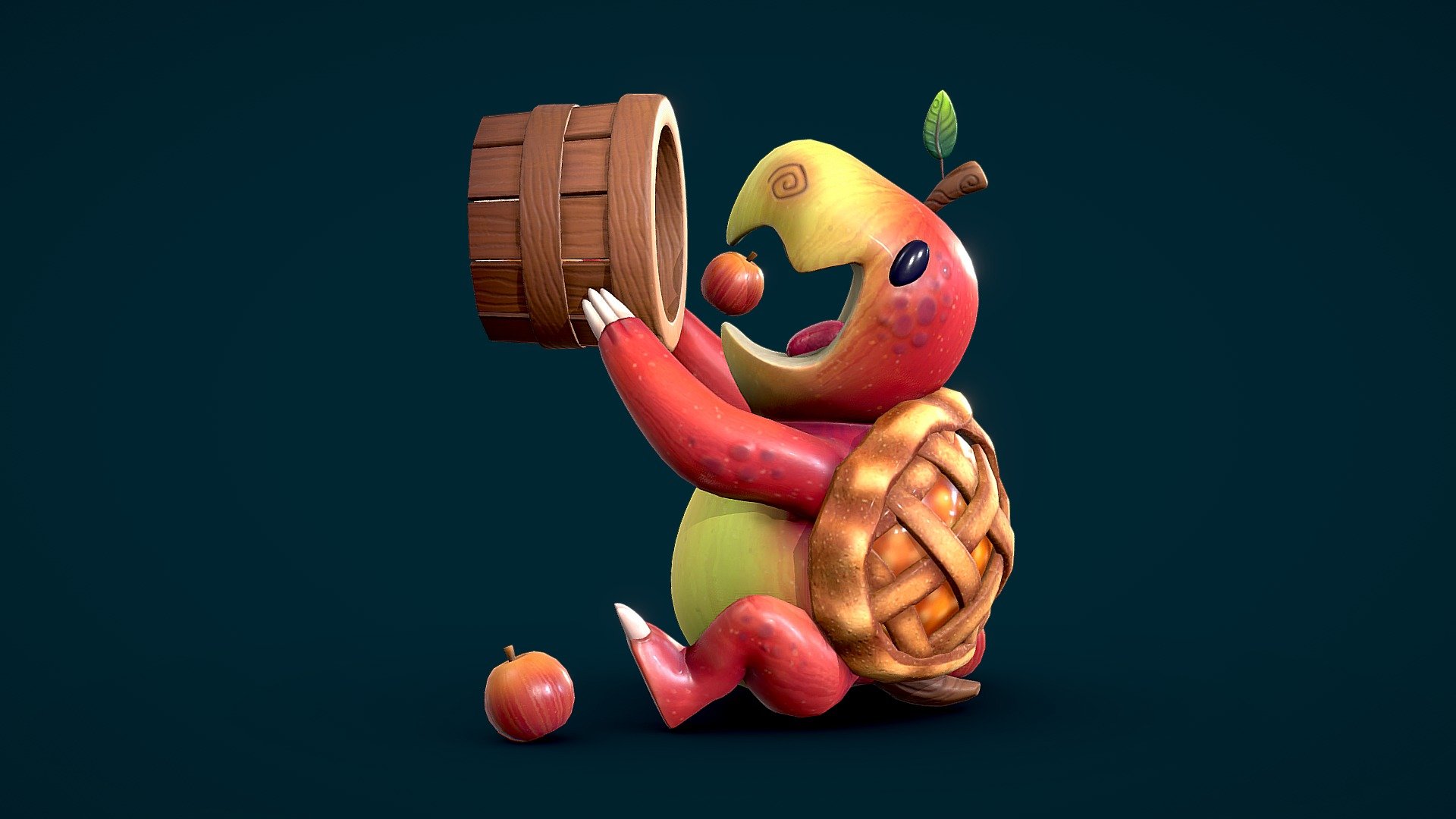 (My reworked and improved) - Cute Creature Assignment for Stylized Character Creation!

Check out my ArtStation Post for more [HD] renders

Concept by: Piper Thibodeau https://www.artstation.com/piperthibodeau
 - Snapple Turtle [HD] - 3D model by meesvanhout (@meesjevanhout) 3d model