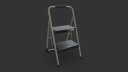 Step Ladder small, ladder, metal, step, foldable, stepping, plastic