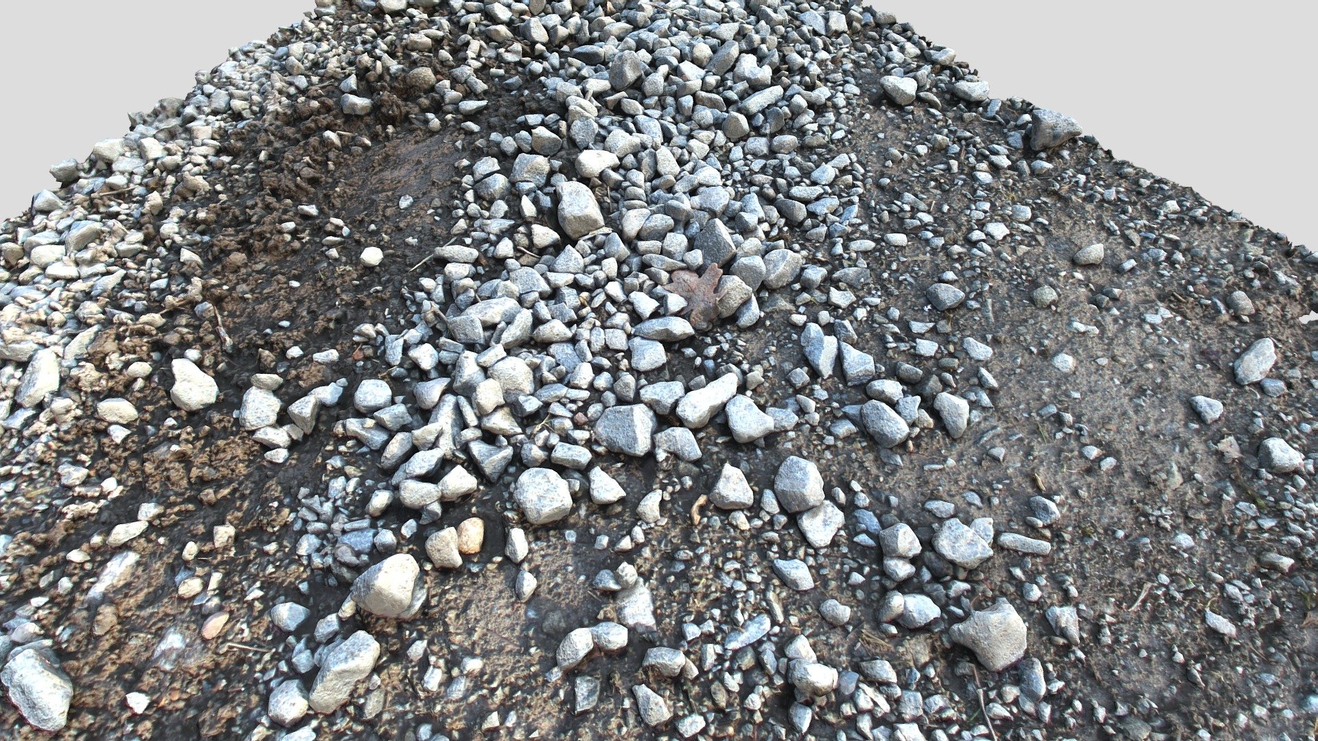 these look great when scattered around and randomly rotated - Rocks/Gravel - Download Free 3D model by xtremederpie 3d model