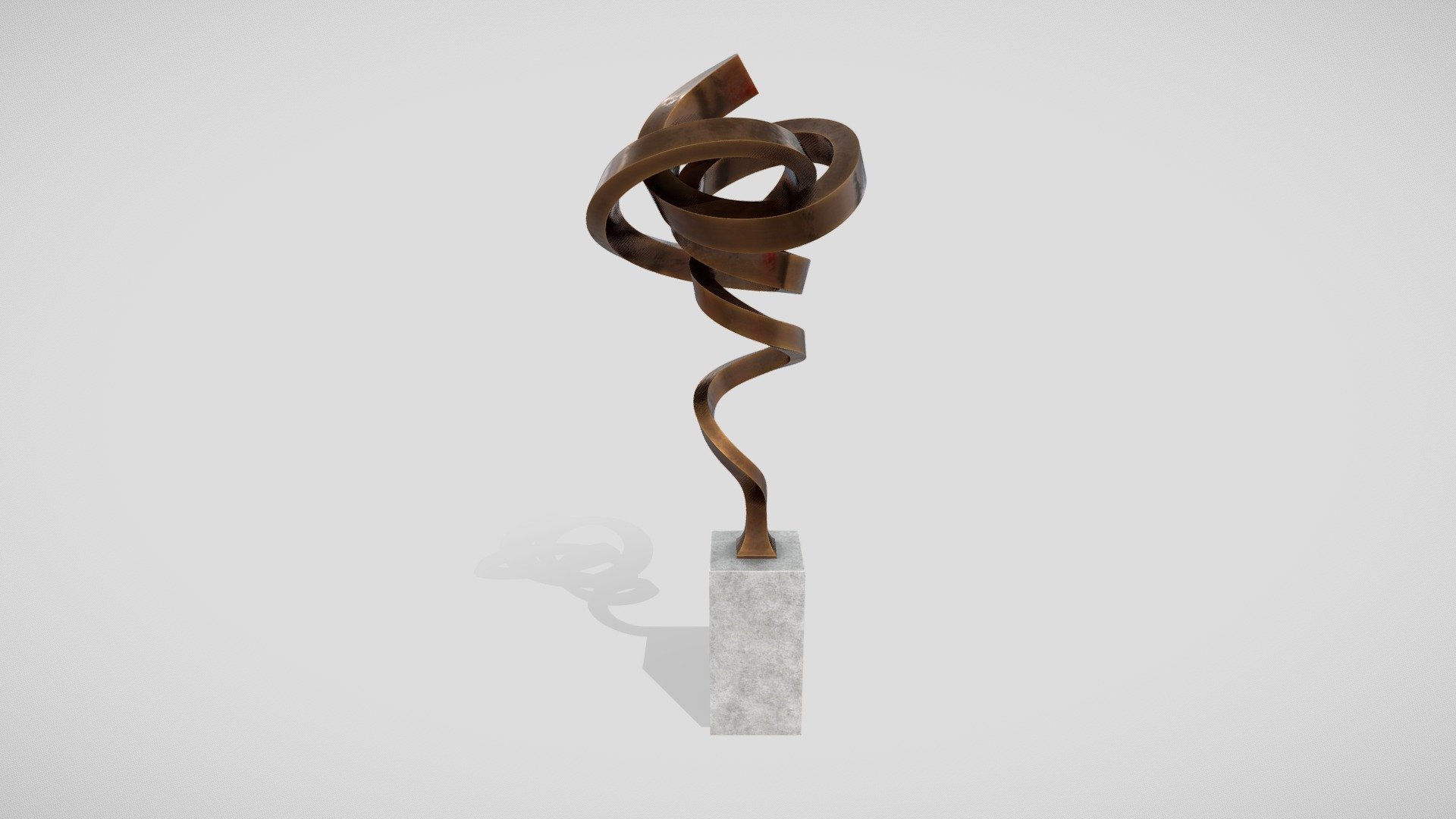 Modern Decorative Abstract Bronze Art Sculpture 31 Unwrapped with the full pack of textures and materials prepared for V-ray and Corona renderers.

Dimensions: 105,2 x 122,4 x H 317,9 cm

Material: Bronze, Concrete

Textures: 8k (8192x8192) - Modern Abstract Bronze Art Sculpture 31 - 3D model by gogoskilla 3d model