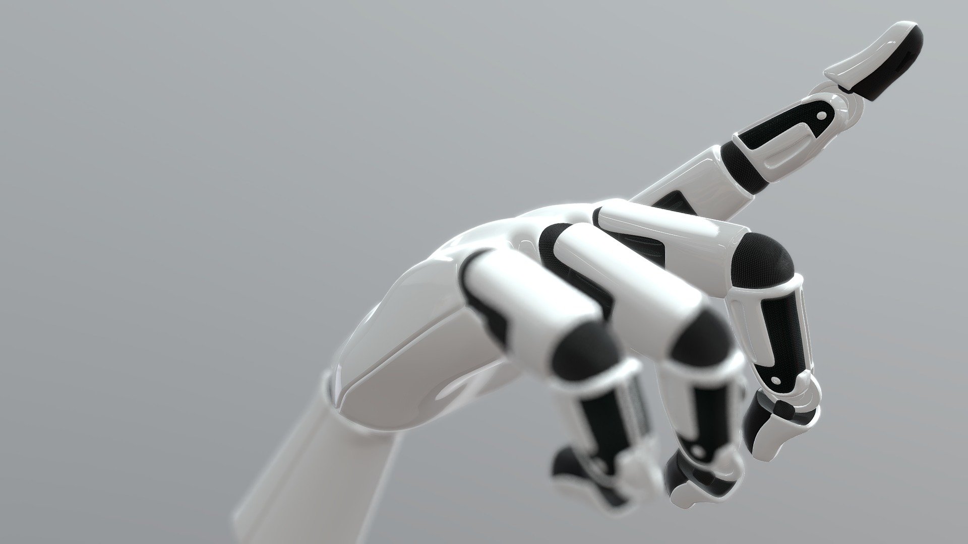 Randox RX Series Robot Hand - 3D model by AnthonyRandox 3d model