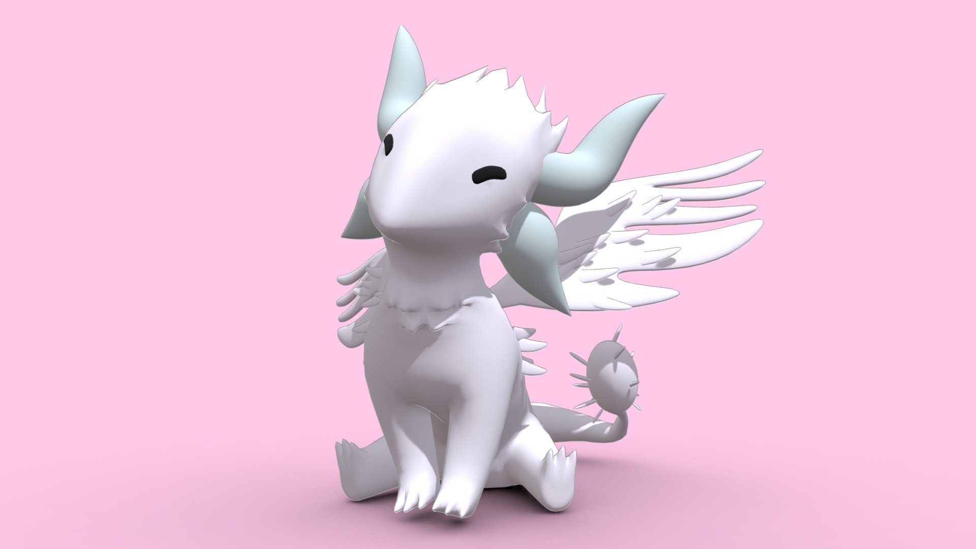 Baby Kanna Dragon form Modeling in Blender

I will make all of them !! Be sure to collect them all ;)

The model is rigged and have other eyes .
You can decorate your room in Vr :) - Baby Kanna- Kobayashi Dragon maid -小林さんちのメイドラゴン - Buy Royalty Free 3D model by Kaijin (@Kaijin13) 3d model