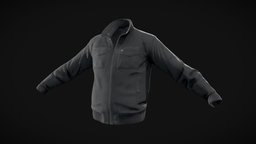Tommy Hilfiger Jacket grey, jacket, real-time, macys, substancepainter, clothing, tommy-hilfiger