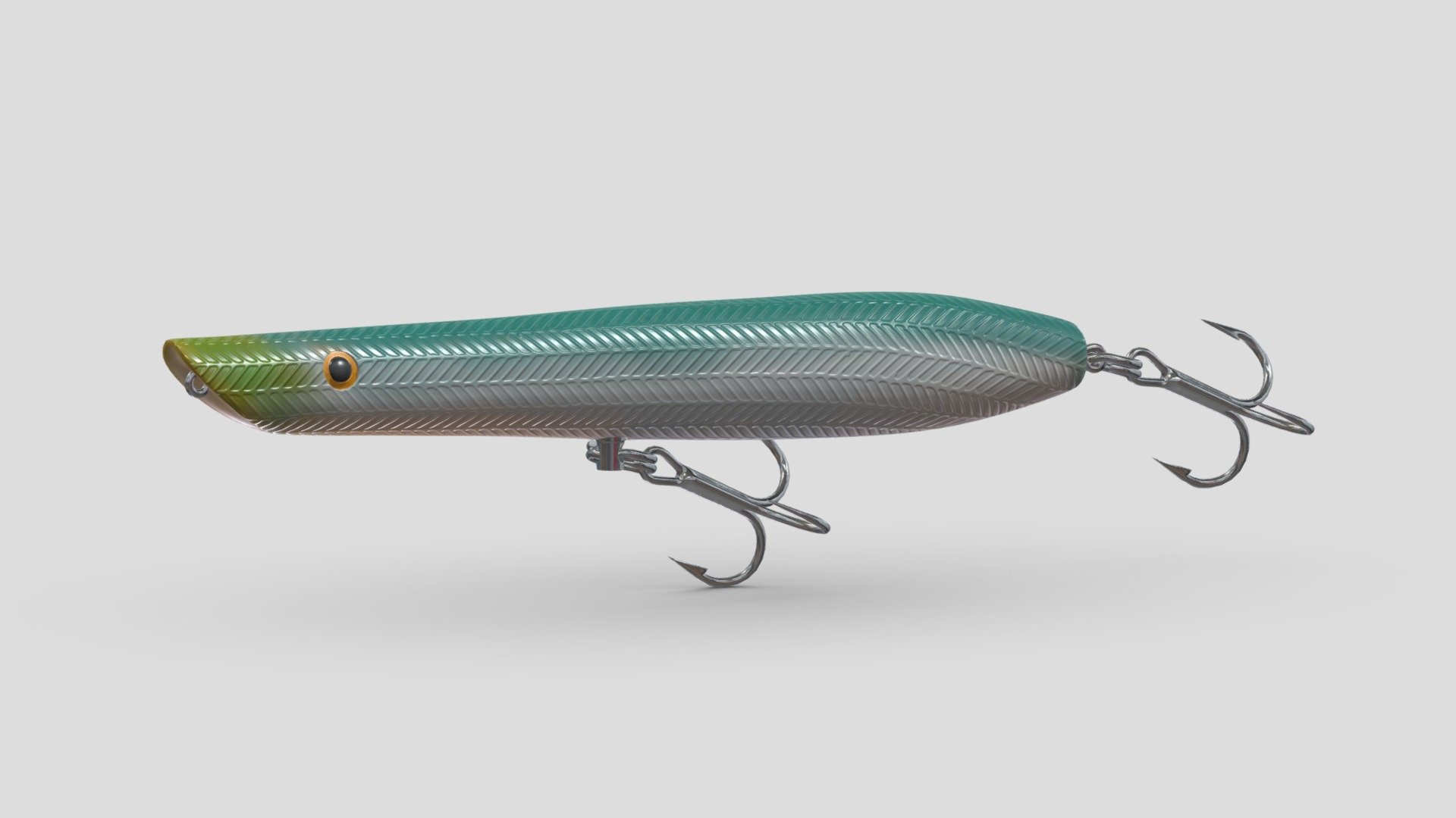 Hi, I'm Frezzy. I am leader of Cgivn studio. We are a team of talented artists working together since 2013.
If you want hire me to do 3d model please touch me at:cgivn.studio Thanks you! - Topwater Fishing Lure - Buy Royalty Free 3D model by Frezzy3D 3d model