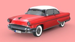 Lincoln Capri Hardtop Coupe 1955 power, vehicles, tire, cars, drive, luxury, vintage, speed, classic, automotive, lincoln, coupe, 50s, capri, vehicle, lowpoly, car, tailfin, 50s-car, lincoln-capri